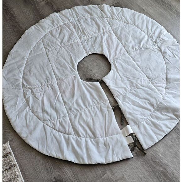 Country Plaid Christmas Tree Skirt 48" Round ~ Farmhouse  Cottage Core - Picture 8 of 8